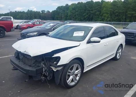 2014 Volkswagen Passat 1.8T Sel Premium из США, поврежденный, VIN 1VWCT7A34EC105794